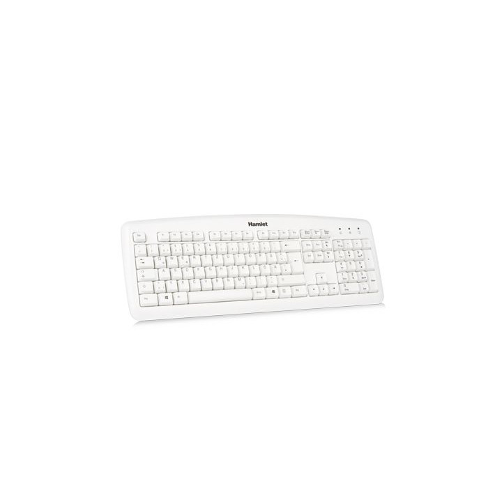 HAMLET KEYBOARD GERMAN LAYOUT WHITE